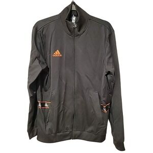 Adidas Tango‎ Tape Black Track Jacket Full Zip Large Worn Once